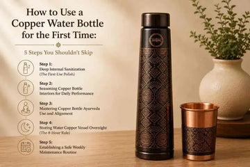 How to Use a Copper Water Bottle for the First Time: 5 Steps You Shouldn't Skip