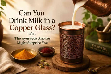 Can You Drink Milk in a Copper Glass? The Ayurveda Answer Might Surprise You