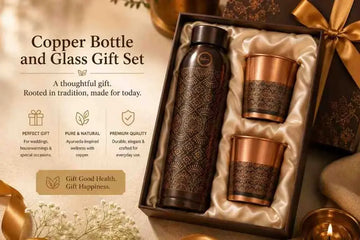 Copper Bottle and Glass Gift Sets: Why They're India's Favourite Wedding & Housewarming Gift