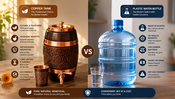 Copper Tank vs Plastic Water Container: Why Health-Conscious Families Are Switching