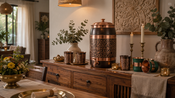 Copper Water Tank as Home Décor: How to Style Your Living Space with Traditional Copperware