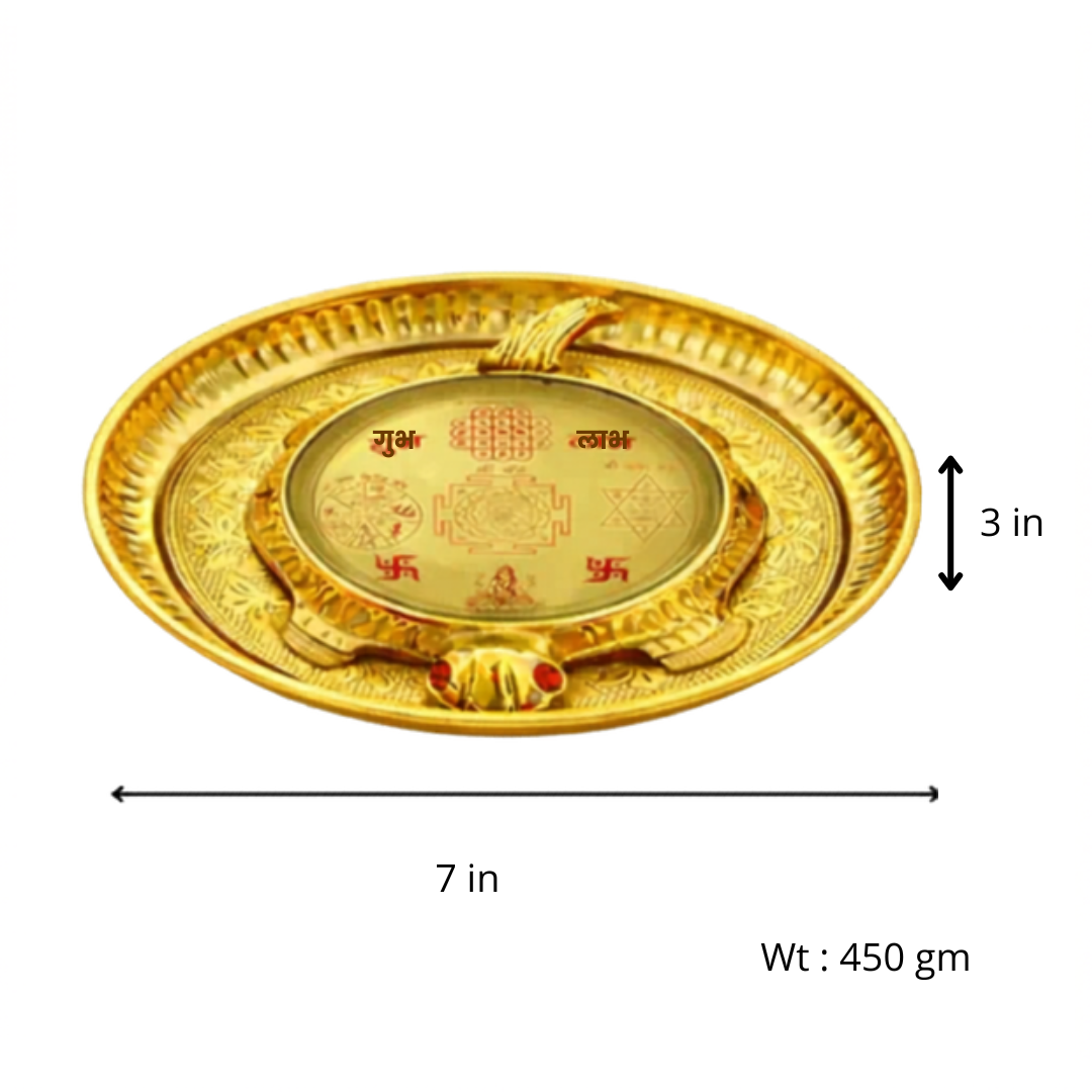 Brass Kachhua / Tortoise Figurine - Vastu & Feng Shui