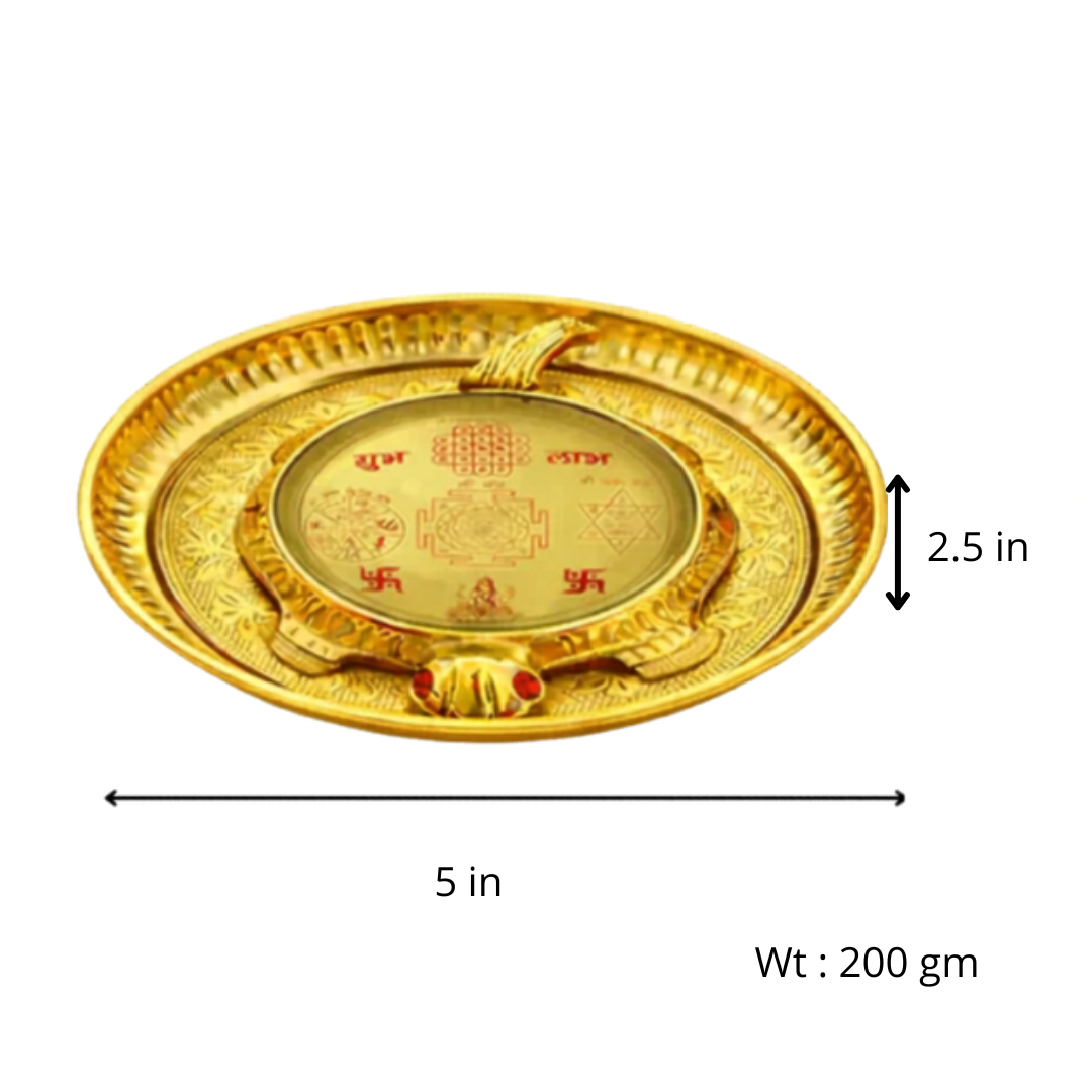 Brass Kachhua / Tortoise Figurine - Vastu & Feng Shui
